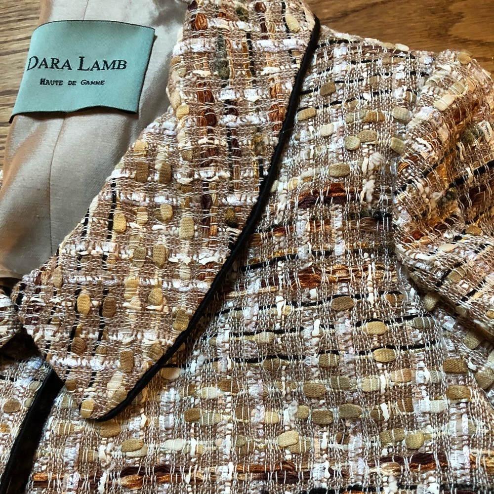 Beautiful for Fall Dara Lamb blazer